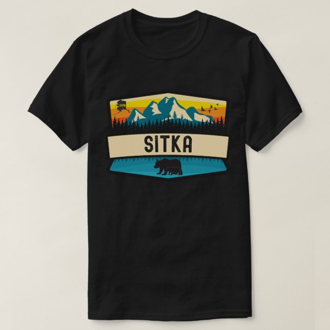 Sitka, Alaska T-Shirt (Design Front)