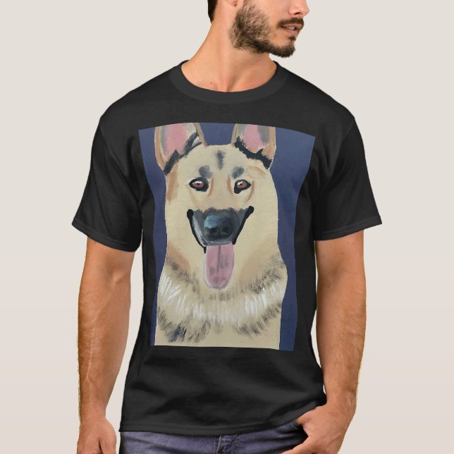 Sitka German Shepherd Long T-Shirt (Front)