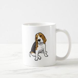Sitting Beagle Coffee Mug