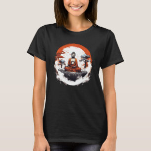 Sitting Buddha for Yoga, Meditation, and Spiritual T-Shirt