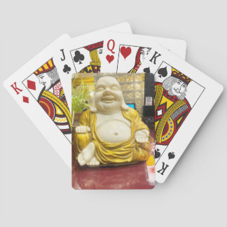 Sitting Buddha Playing Cards