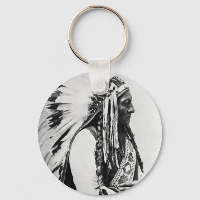 Sitting Bull, a Hunkpapa Sioux Key Ring (Front)