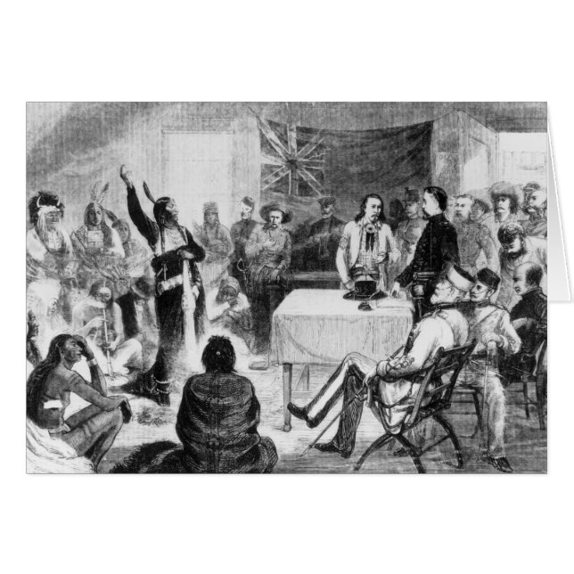 Sitting Bull Council, 1877 (Front Horizontal)