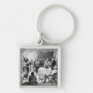 Sitting Bull Council, 1877 Key Ring