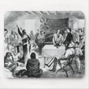 Sitting Bull Council, 1877 Mouse Pad