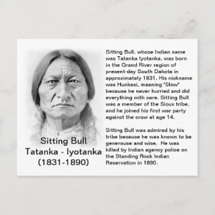 Sitting Bull FACT CARD