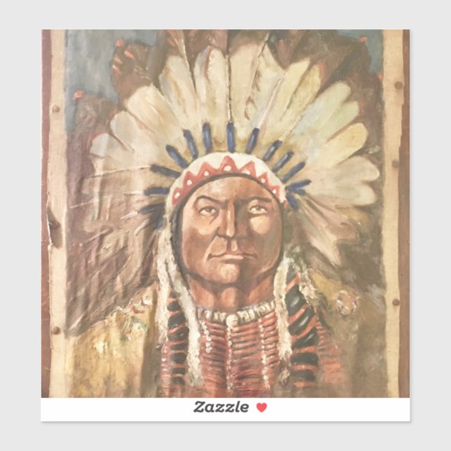 Sitting Bull Indian Chief (Sheet)