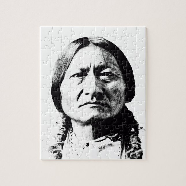 Sitting Bull Jigsaw Puzzle (Vertical)