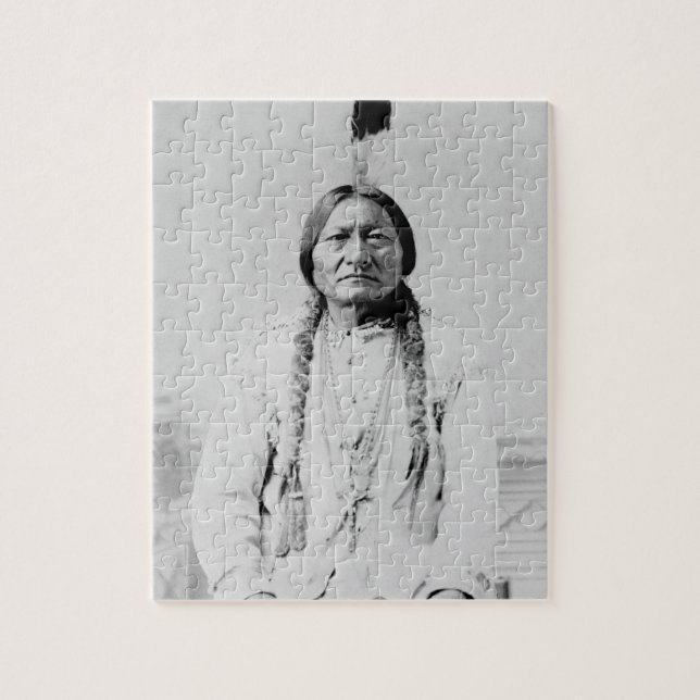 Sitting Bull Jigsaw Puzzle (Vertical)