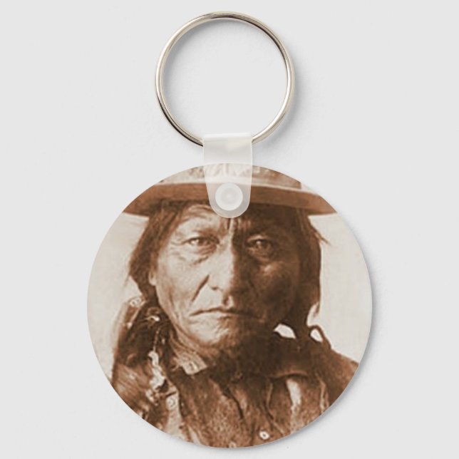 Sitting Bull Key Ring (Front)