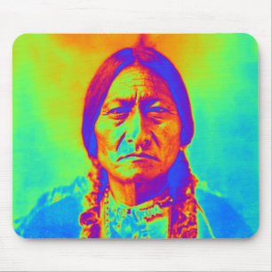 Sitting Bull Mouse Pad