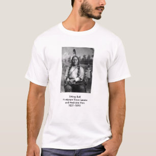 Sitting Bull, Sitting BullHunkpapa... - Customised T-Shirt