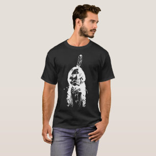 Sitting Bull Vintage Indian Native American TEE Ch
