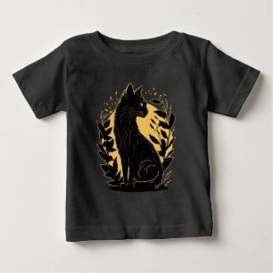 Sitting Cat Baby T-Shirt