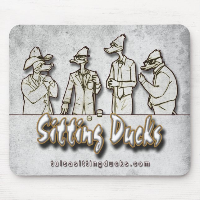 Sitting Ducks "The Quack Pack" Mousepad (Front)