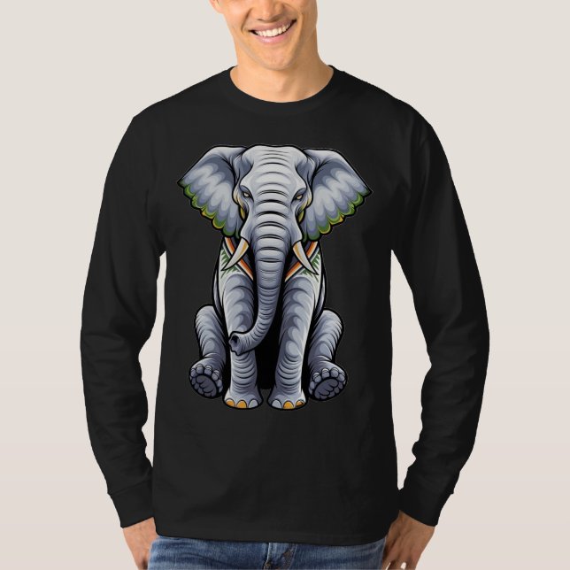 Sitting Elephant T-Shirt (Front)
