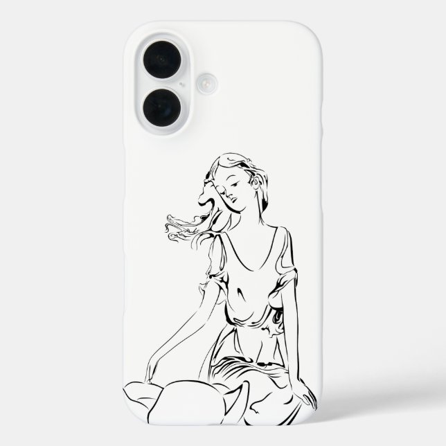 Sitting Fairy... Case-Mate iPhone Case (Back)