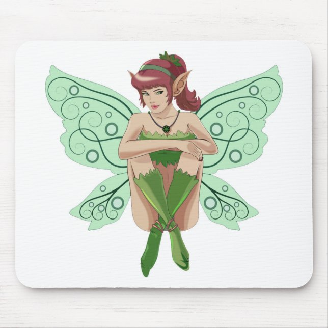 SITTING FAIRY MOUSE PAD (Front)