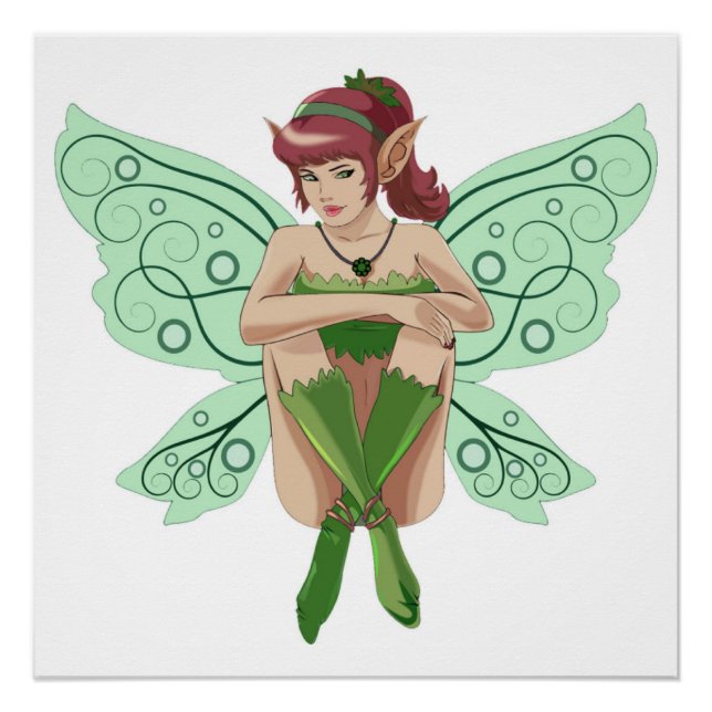 SITTING FAIRY POSTER (Front)