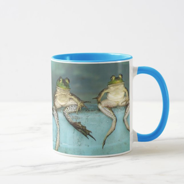 Sitting Frogs Mug (Right)
