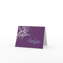 Sitting in a Tree Thank You Note