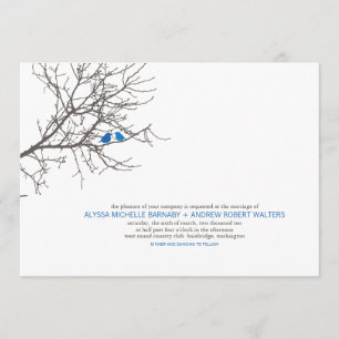 Sitting in a Tree Wedding Invitation