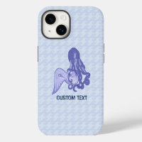 Sitting Mermaid Blue