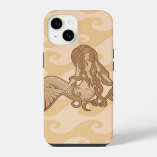 Sitting Mermaid iPhone Case