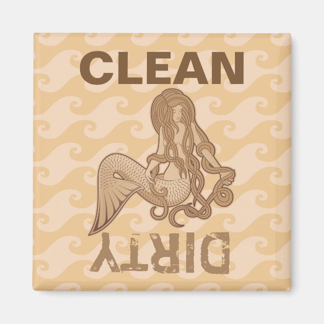 Sitting Mermaid Magnet (Front)