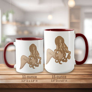 Sitting Mermaid Mug
