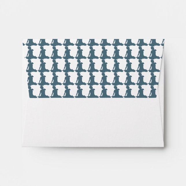Sitting On Repeat Envelopes (Back (Top Flap))