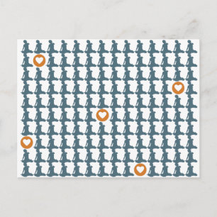 Sitting On Repeat Postcard