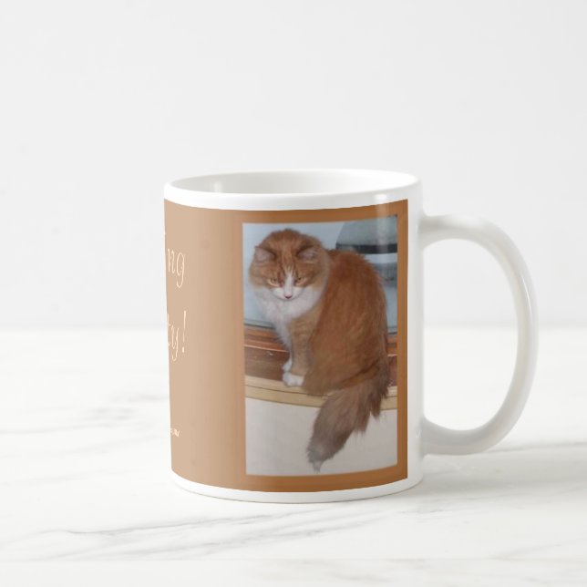 SITTING PRETTY COFFEE MUG (Right)