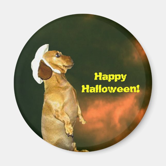 Sitting Pretty For Lots of Treats Magnet (Front)