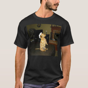 Sitting Pretty or Watching TV Dachshund T-Shirt