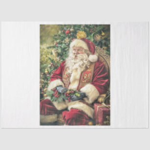 Sitting Santa Tissue Paper