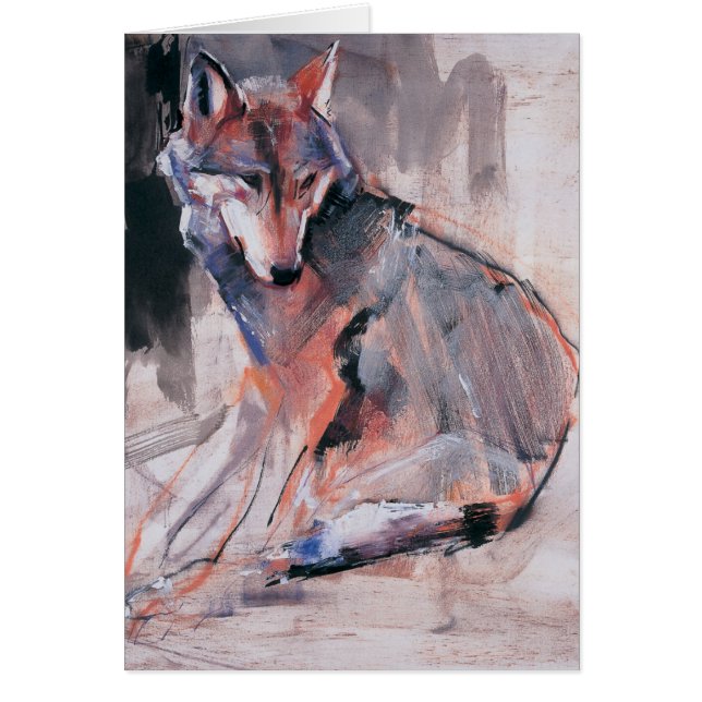 Sitting Wolf 2000 (Front)
