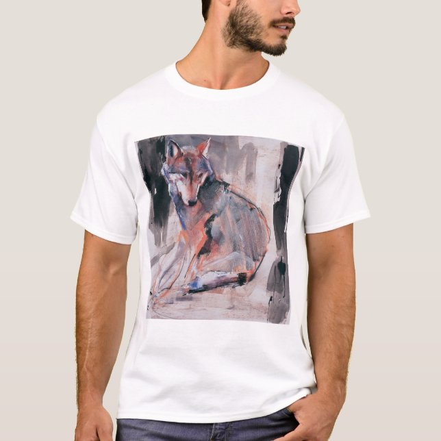 Sitting Wolf 2000 T-Shirt (Front)