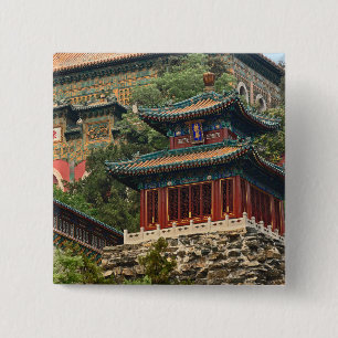 Situated in the outskirts of Haidian District, 15 Cm Square Badge