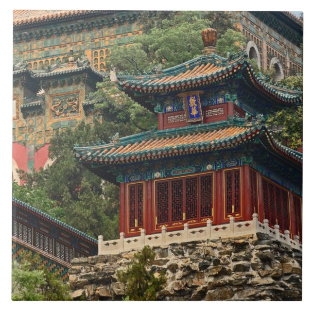 Situated in the outskirts of Haidian District, Ceramic Tile (Front)