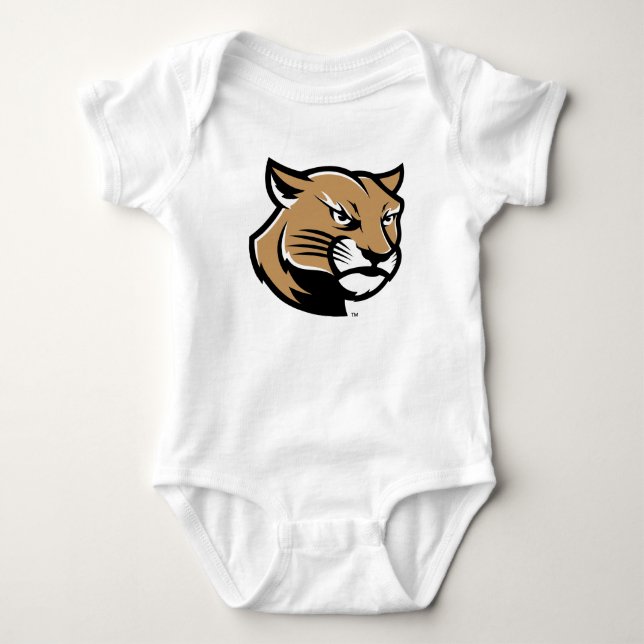 SIUE Cougars Baby Bodysuit (Front)