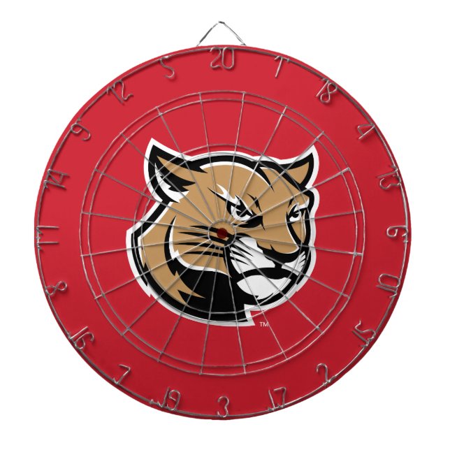 SIUE Cougars Dartboard (Front)