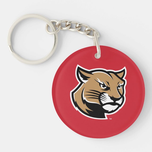 SIUE Cougars Key Ring (Front)