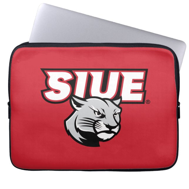 SIUE Cougars Laptop Sleeve (Front)
