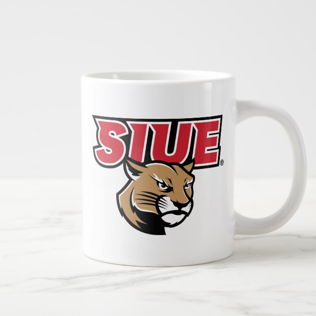 SIUE Cougars Large Coffee Mug (Right)