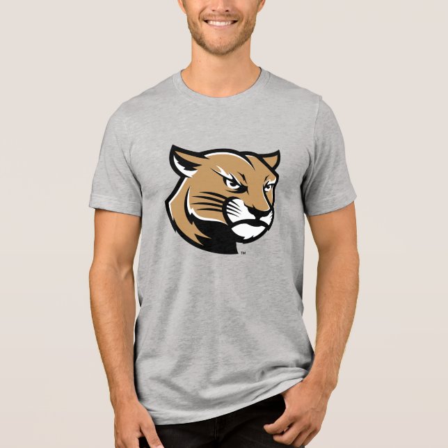 SIUE Cougars Tri-Blend Shirt (Front)
