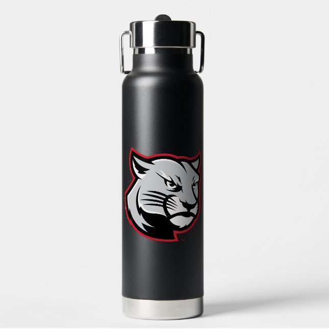 SIUE Cougars Water Bottle (Front)