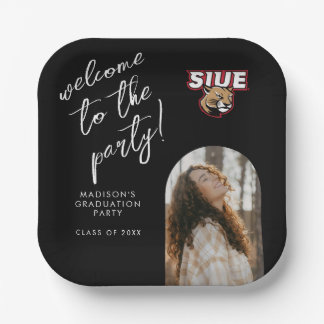 SIUE Graduation Paper Plate