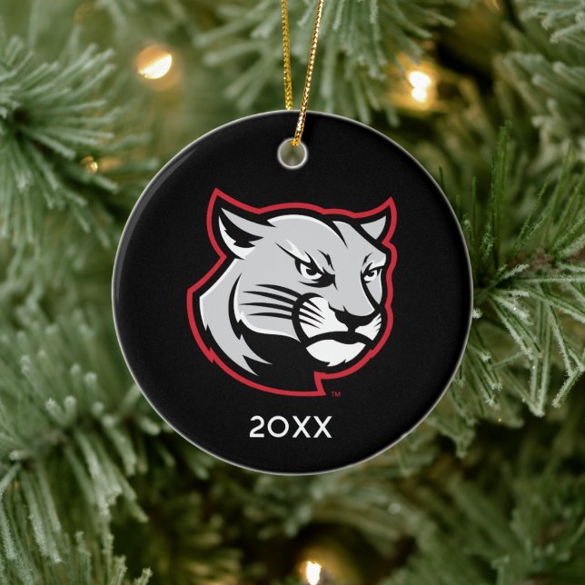 SIUE Holiday Ceramic Ornament (Tree)