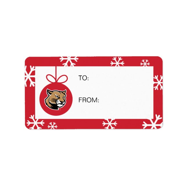 SIUE Holiday Label (Front)